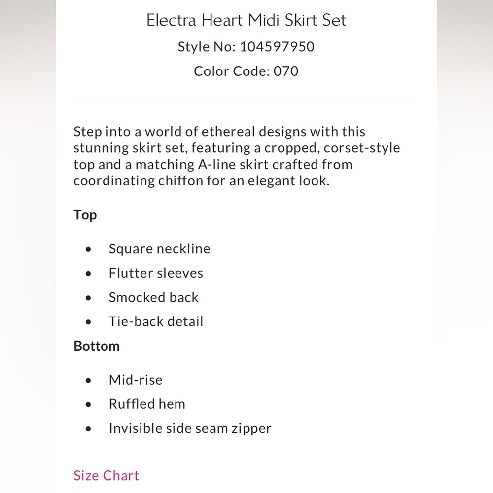 Free people Electra Heart Midi Skirt Set (golden combo) - Picture 8 of 9